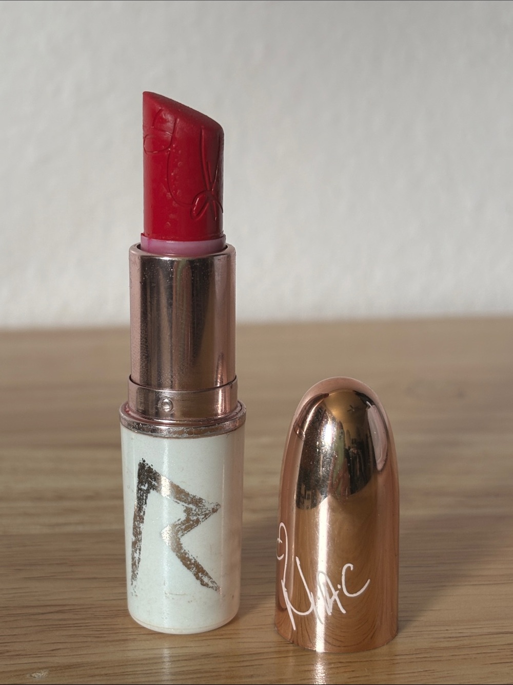 MAC RiRi Hearts Pleasure Bomb Lipstick, Rare Rhianna Holiday Edition